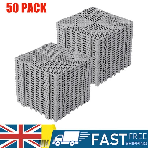 Pack plastic floor tiles - plastic,