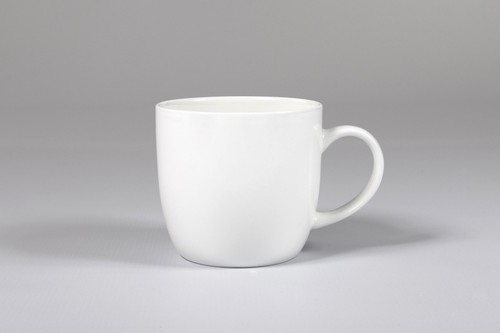 White bone china mugs - of, 4