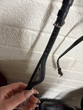 Equiline Anatomical Black Flash Bridle