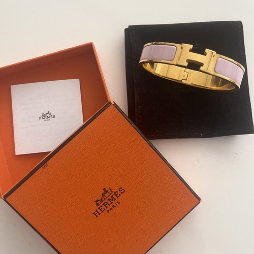 Hermes clic bracelet - bracelet, pink