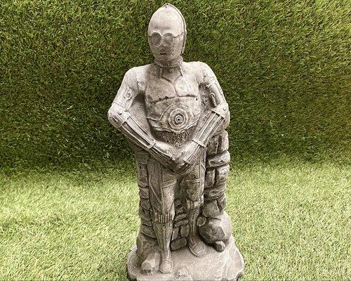 Tall 3po star wars concrete - tall,