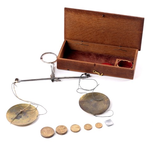 Portable antique balance - portable,