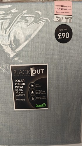108 blackout curtains - 90,