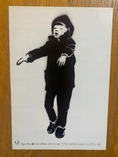 SIGUR ROS 2002 Japan cutting / mini-poster "new album ( )" VON Takk... Voltari