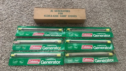 Vintage full box coleman - box,