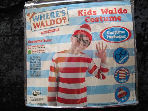 Boys where waldo costume - where's, waldo?
