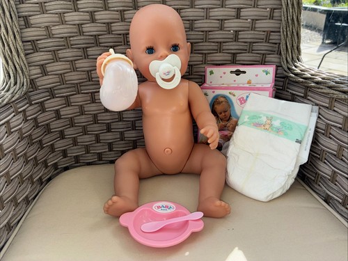 Baby born girl doll with - girl,
