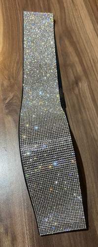 Sparkly diamante belt - belt, ladies