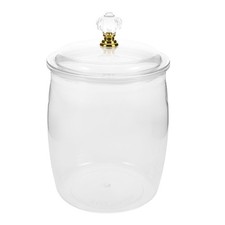  Transparent Airtight Jar Clear Plastic Storage Jars Decorative Food