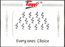 Silver Snake Shaped Bindi's -