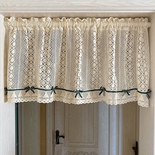Vintage hand crochet sheer - vintage,