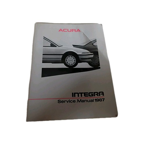 1987 acura integra factory - acura,