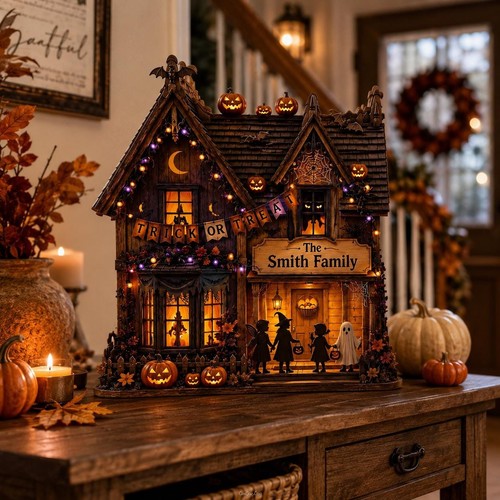Personalized halloween wooden - personalized,
