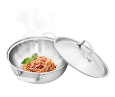 Stainless Steel Wok Durable
