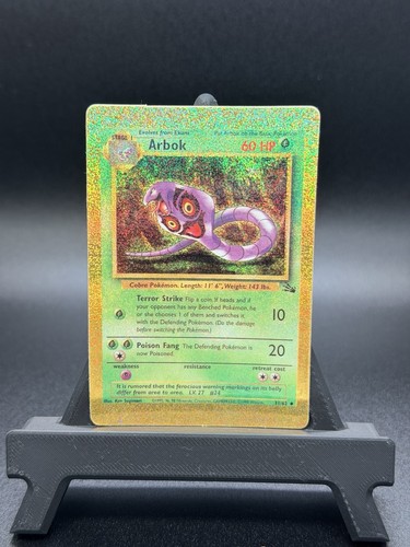 Pokemon arbok rare - pokemon,