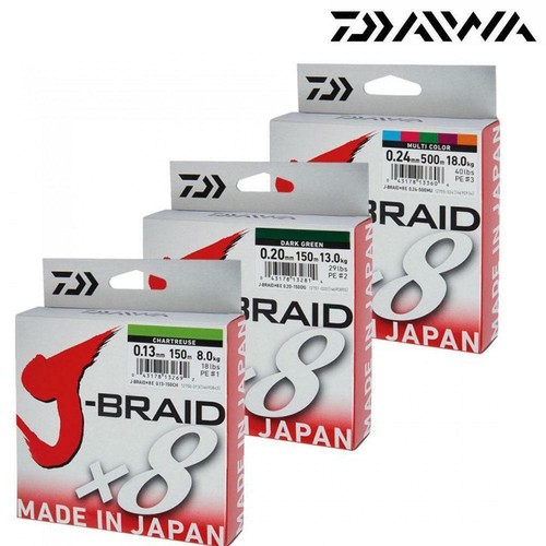 Daiwa braid fishing line - x8,