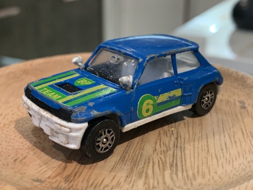 Corgi renault turbo - 5, gt