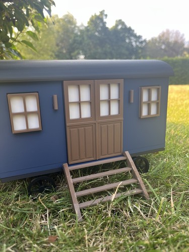 Shepherds hut model printed - hut,