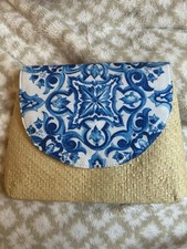 D&G Raffia Clutch Bag