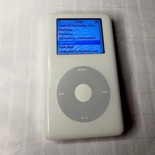 Apple iPod Classic 4th Generation White A1099 60GB