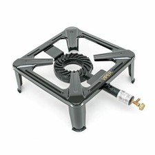 Viper Lpg Gas Burner Cooker Cast Iron Boiling Ring Camping Catering Heavy 8KW