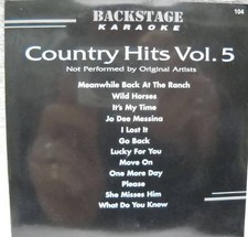 **KARAOKE CD+G DISC BACKSTAGE