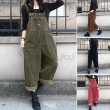 Women Corduroy Suspenders