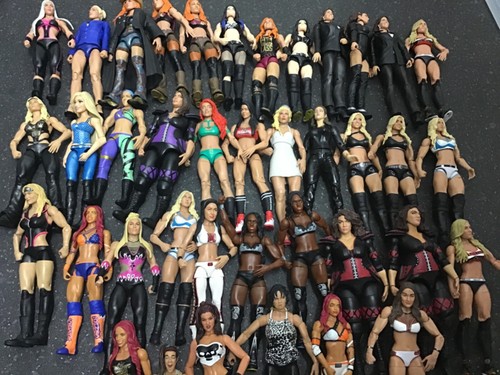 Wwe wrestling figures - wwe, mattel