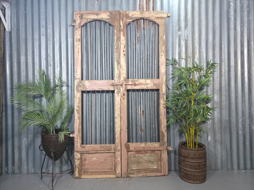 Pair vintage rustic - vintage, indian