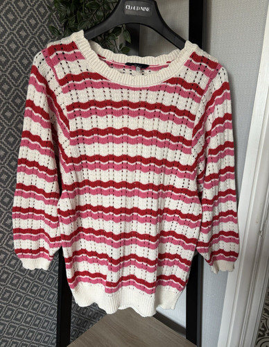 Joules womens white pink red - womens,
