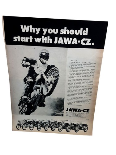 1972 jawa motorcycle - cz,