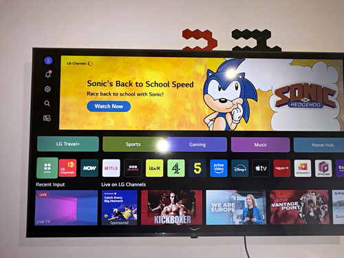55in led smart - lg,