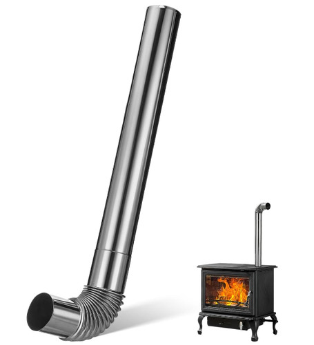 Set thicken stove pipe - 1,