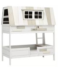  Kids Bed with Treehouse Den