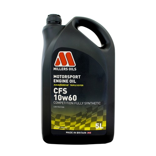Millers oils motorsport - oils, cfs