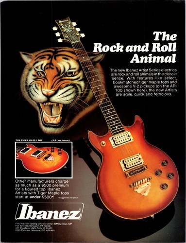 Vintage 1980 ibanez artist - 1980,