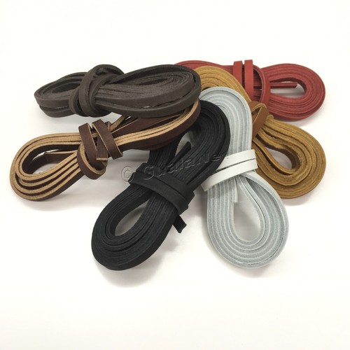 X72 wide leather lace - 1/4"x72",