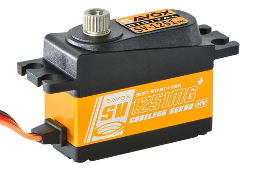 Savox sv1251mg digital - sv1251mg+, hv