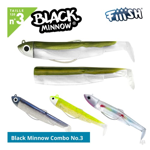 Fiiish black minnow - fiiish, no.3