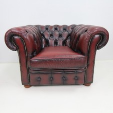 Oxblood Leather Chesterfield