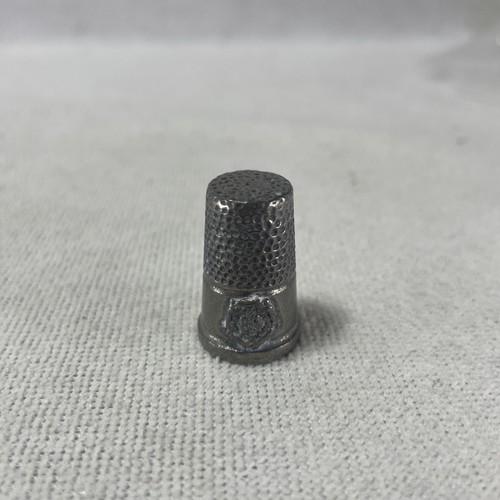 Vintage pewter thimble tudor - vintage,