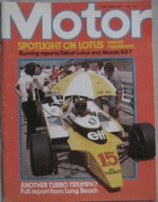 Motor magazine 5 April 1980