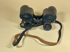 Vtg WW2 Era Germany G. Rodenstock Munchen Military Binoculars Gemar 6x30 #301139