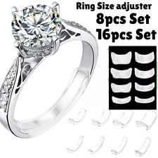 Ring Size Adjuster Reducer Silicone Invisible Pads For Loose Rings Jewellery UK