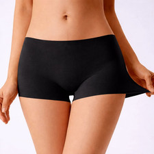 Ladies Boxer Panties Ice Silk