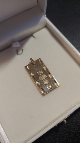 Stunning 9ct yellow gold ingot - stunning,