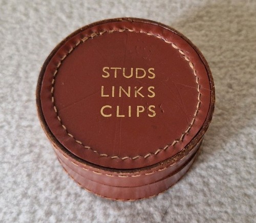 Vintage real hide - hide, studs