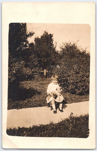 Vintage rppc cute - rppc,