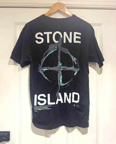 Stone island black men - stone,