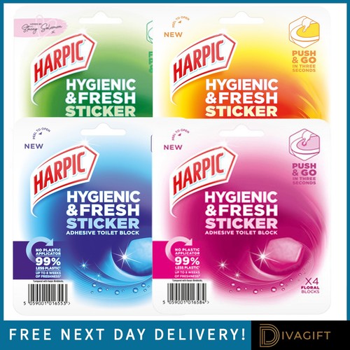 Harpic hygienic fresh sticker - hygienic,